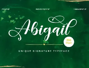 Abigail font