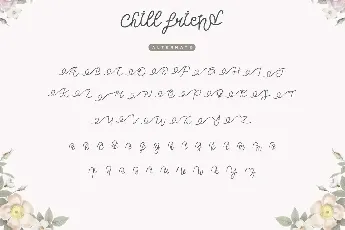 Chill Friend Demo font