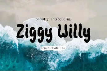 Ziggy Willy - Demo font