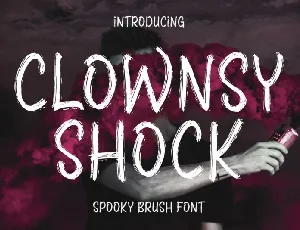 Clownsy Shock font