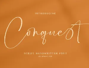 Conquest font