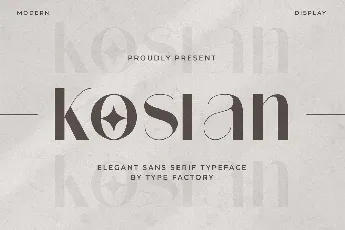 Kostan font