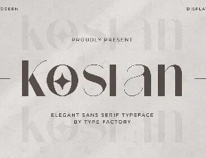 Kostan font