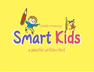 Smart Kids - Demo font