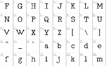 RM Typerighter medium font