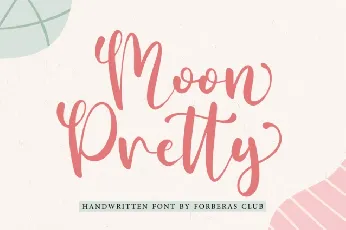 Moon Pretty font