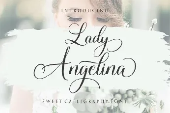 Lady Angelina Script Free Download font