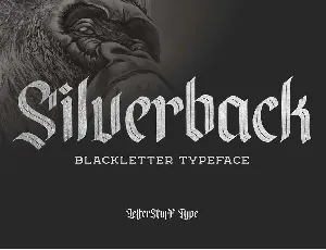 Silverback font