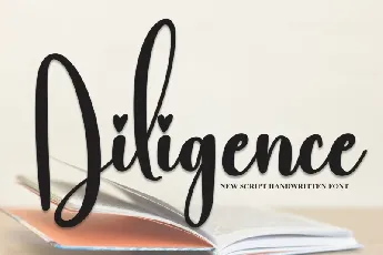 Diligence Script font