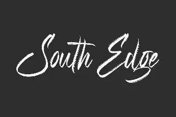 South Edge Demo font