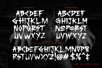 Morbid Bones (DEMO) font