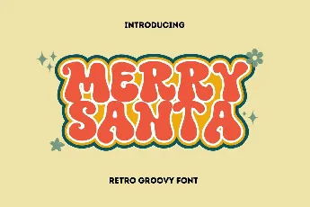 Merry Santa font