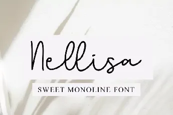 Nellisa font