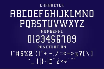 Northen Free font