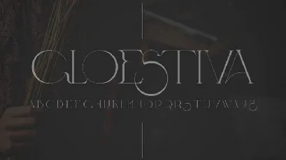 Gloestiva font