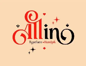 All In font