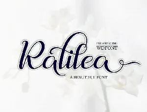 Ralilea Script font