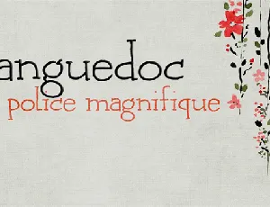 DK Languedoc font