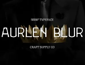 Aurlen Blur font