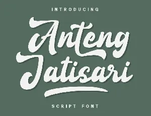 Anteng Jatisari font