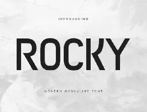 Rocky font