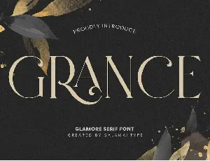 Grance font