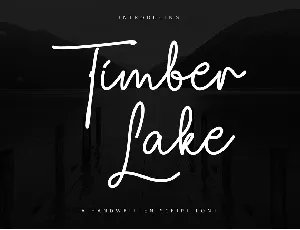 Timber Lake font