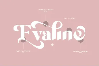 Evaline DEMO font