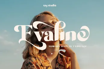 Evaline DEMO font