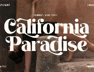 California Paradise font