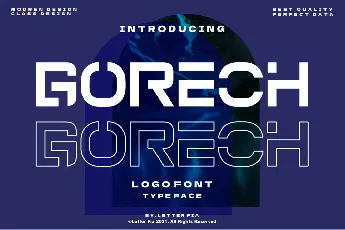 Gorech font