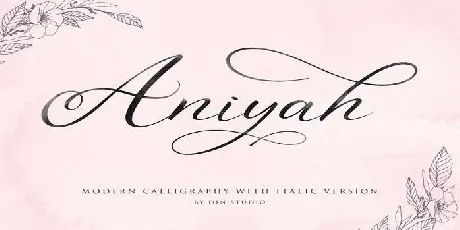 Aniyah font