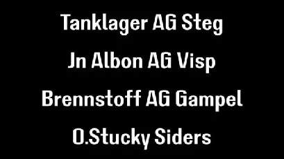 Tanklager font