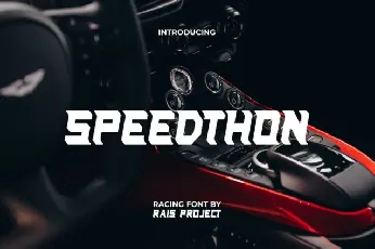 Speedthon font