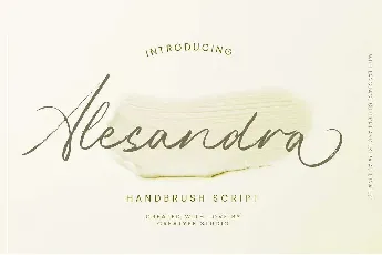 Alexandra Free font