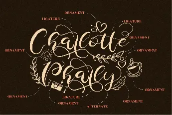 Charlotte Pharly font