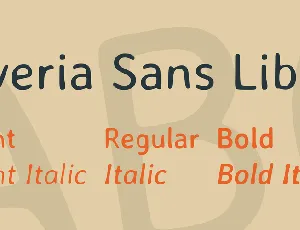 Averia Sans Libre font