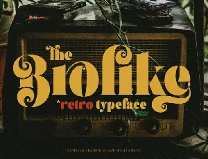 Brolike font