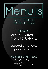 Menulis font