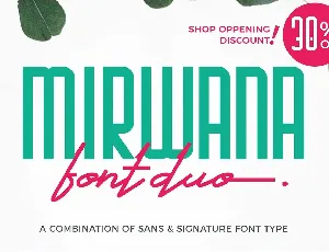 Mirwana Family Free Download font