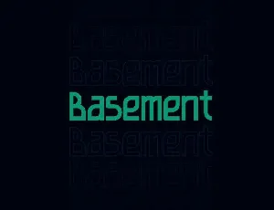 Basement Typeface font