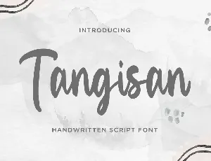 Tangisan Free Trial font