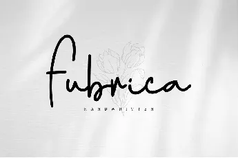 Fubrica - Personal Use font