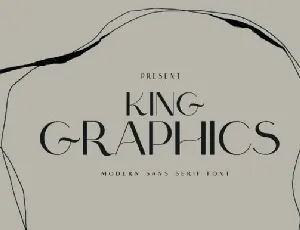 King Graphics font