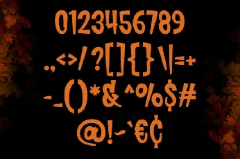 Savor Fall font