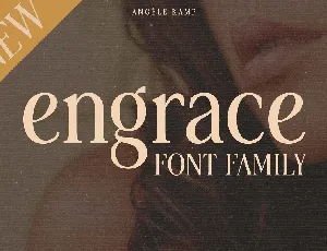 Engrace typeface font