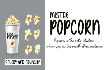 Magic Popcorn Duo font