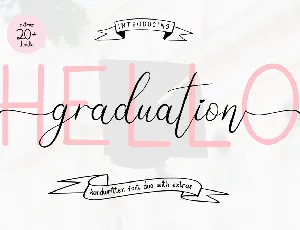 Hello_Graduation font