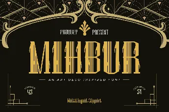 MIHBURtrial font