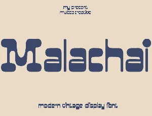 Malachai font